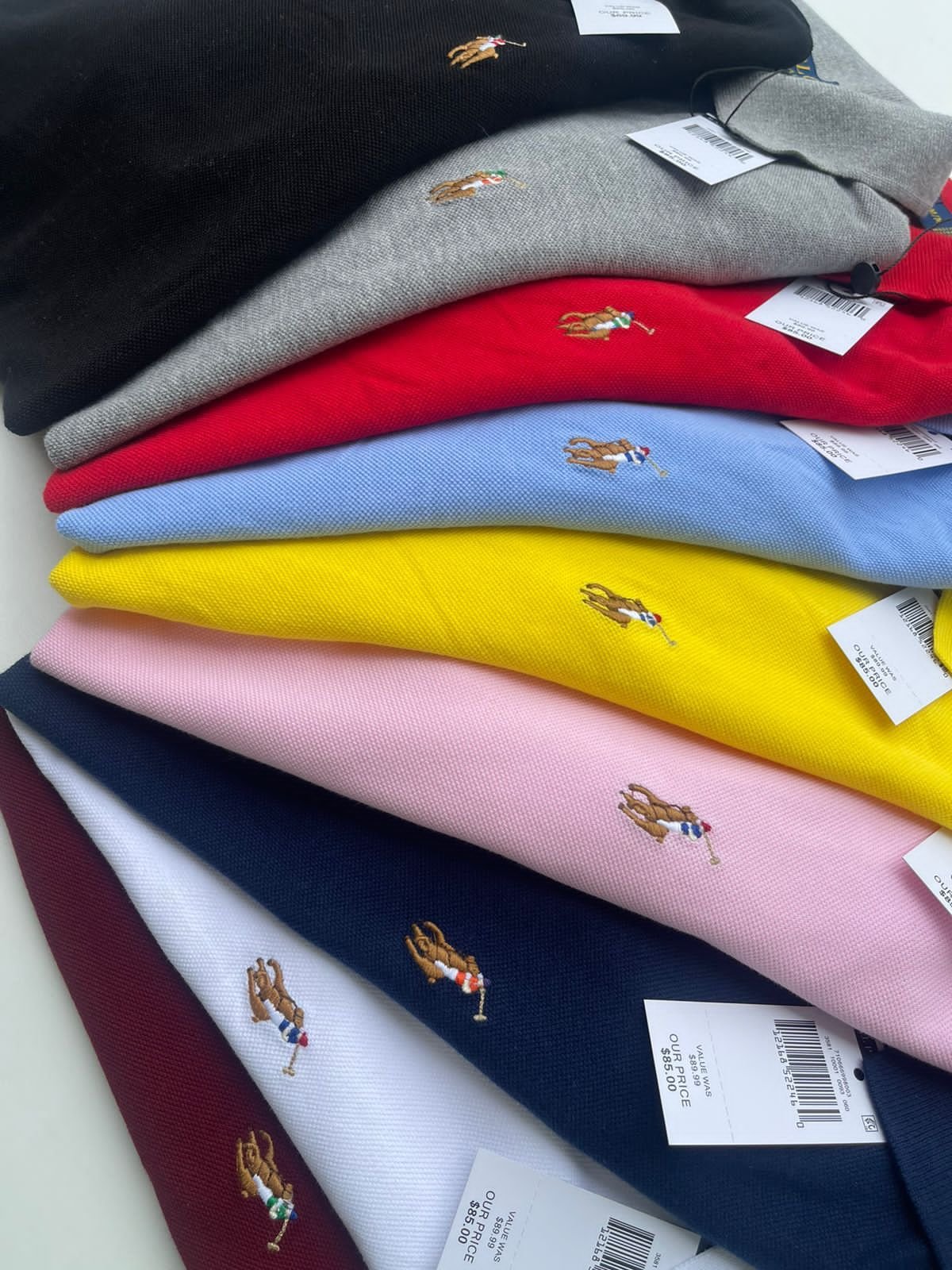 Kit 4 Camisas Gola Polo Ralph Lauren