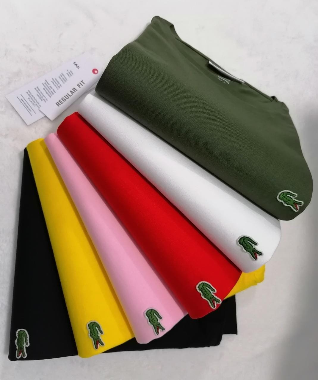 Kit 3 Camisetas Lacoste Pima